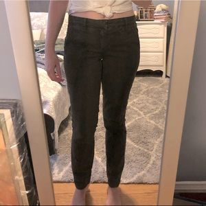 BDG women’s twill pants hunter green